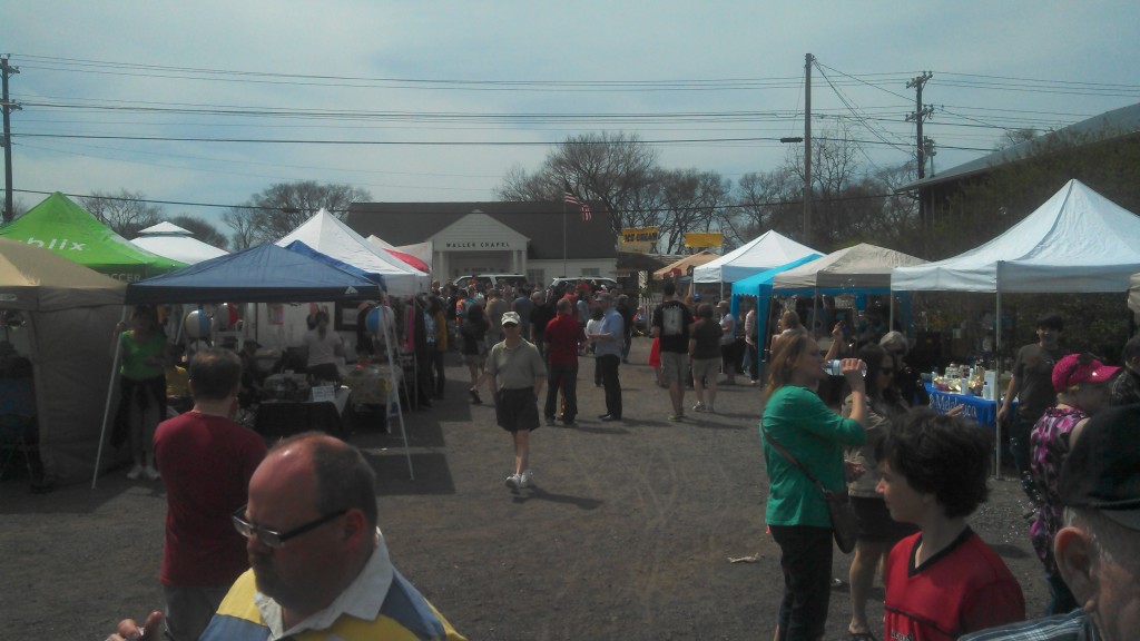 booths at nolensville buttercup festival 2013