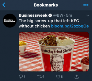 bookmarks on twitter